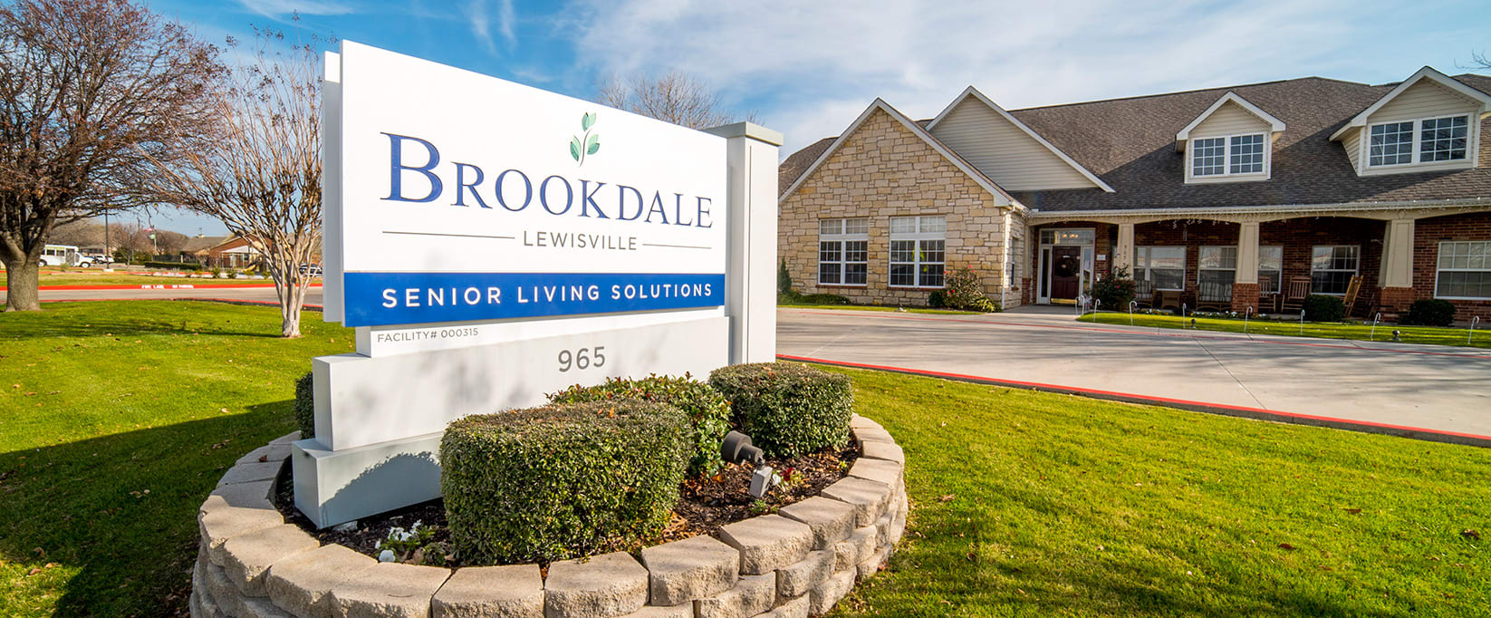 Brookdale Lewisville community exterior