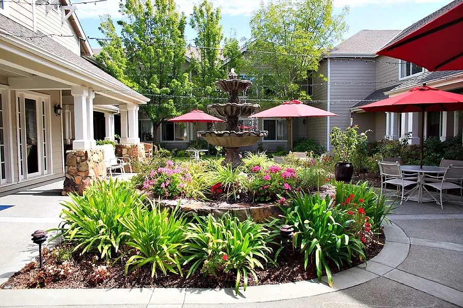 Aegis of Corte Madera patio