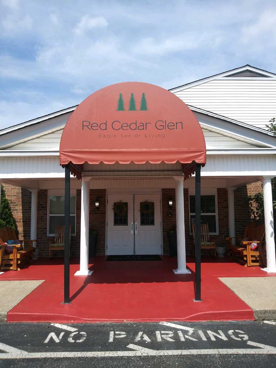 Red Cedar Glen community entrance