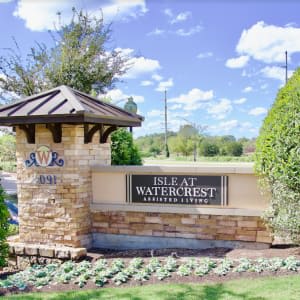 Isle at Watercrest Bryan Entrance