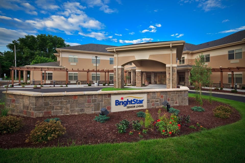 BrightStar Senior Living of Madison outdoor common area