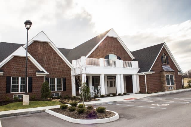 The Courtyards at Johnson City - The Meadows community exterior