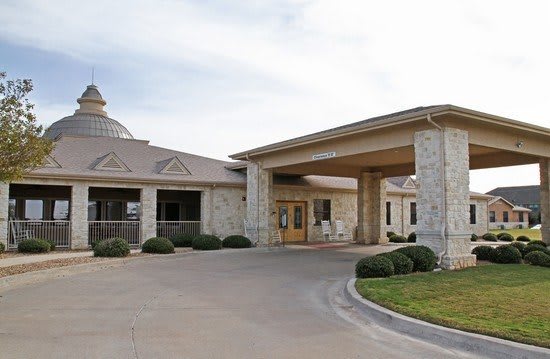 Courtyards at Lake Granbury community entrance