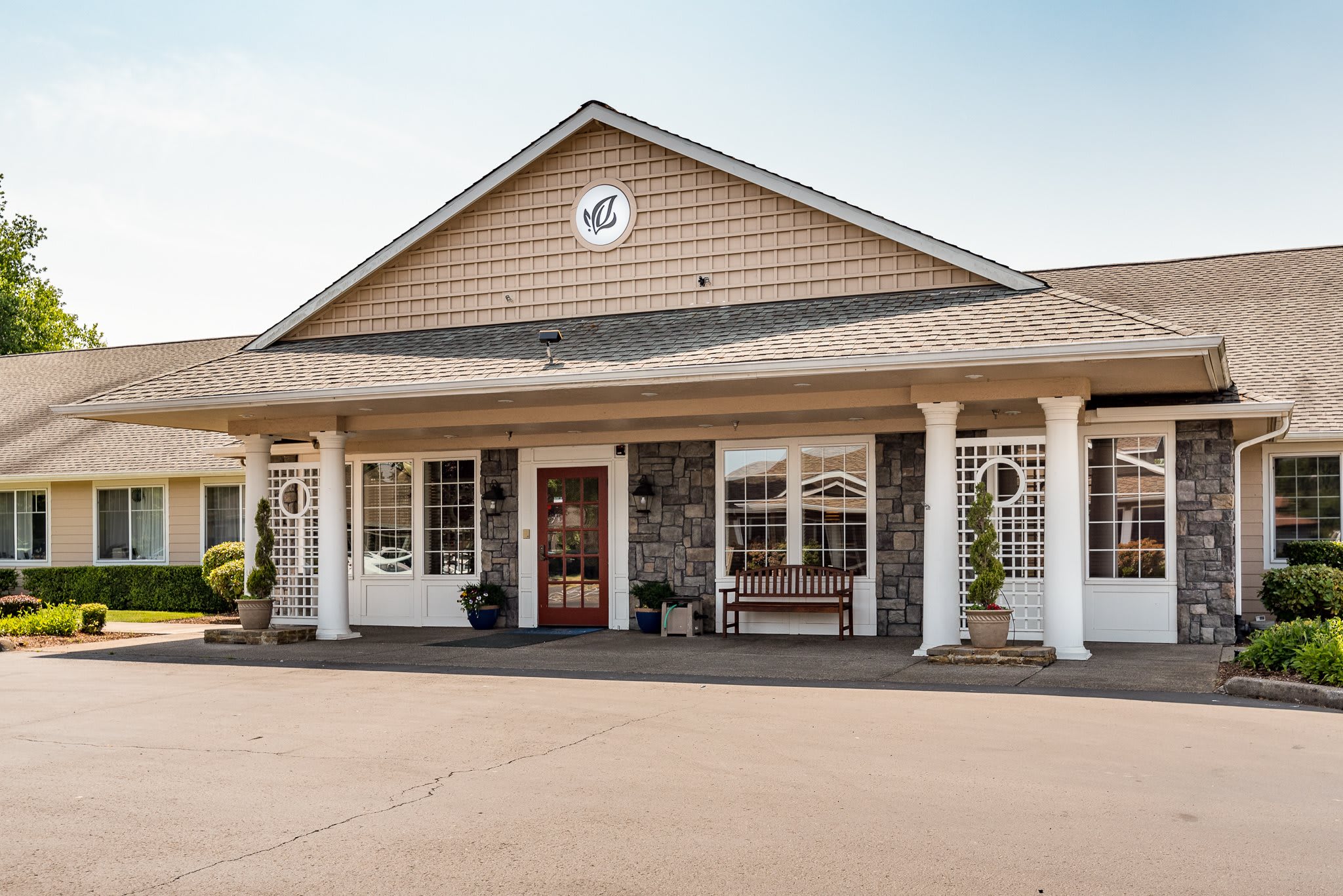 McMinnville Memory Care community entrance