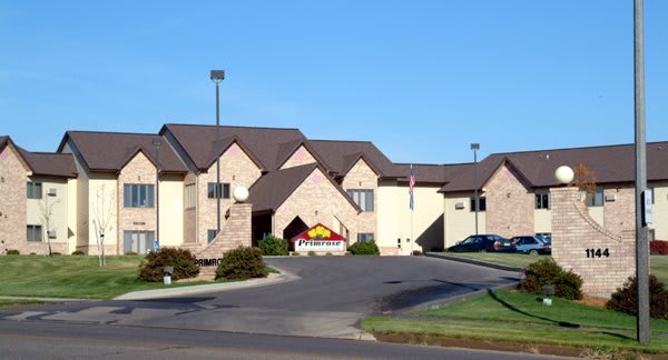 Hay Creek Lodge Senior Living community entrance