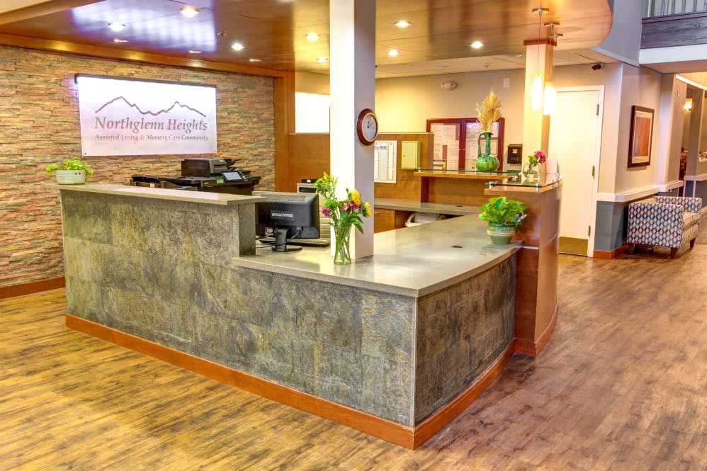 Northglenn Heights reception area