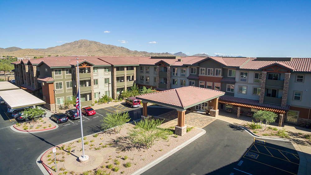 The Enclave at Anthem Senior Living community exterior