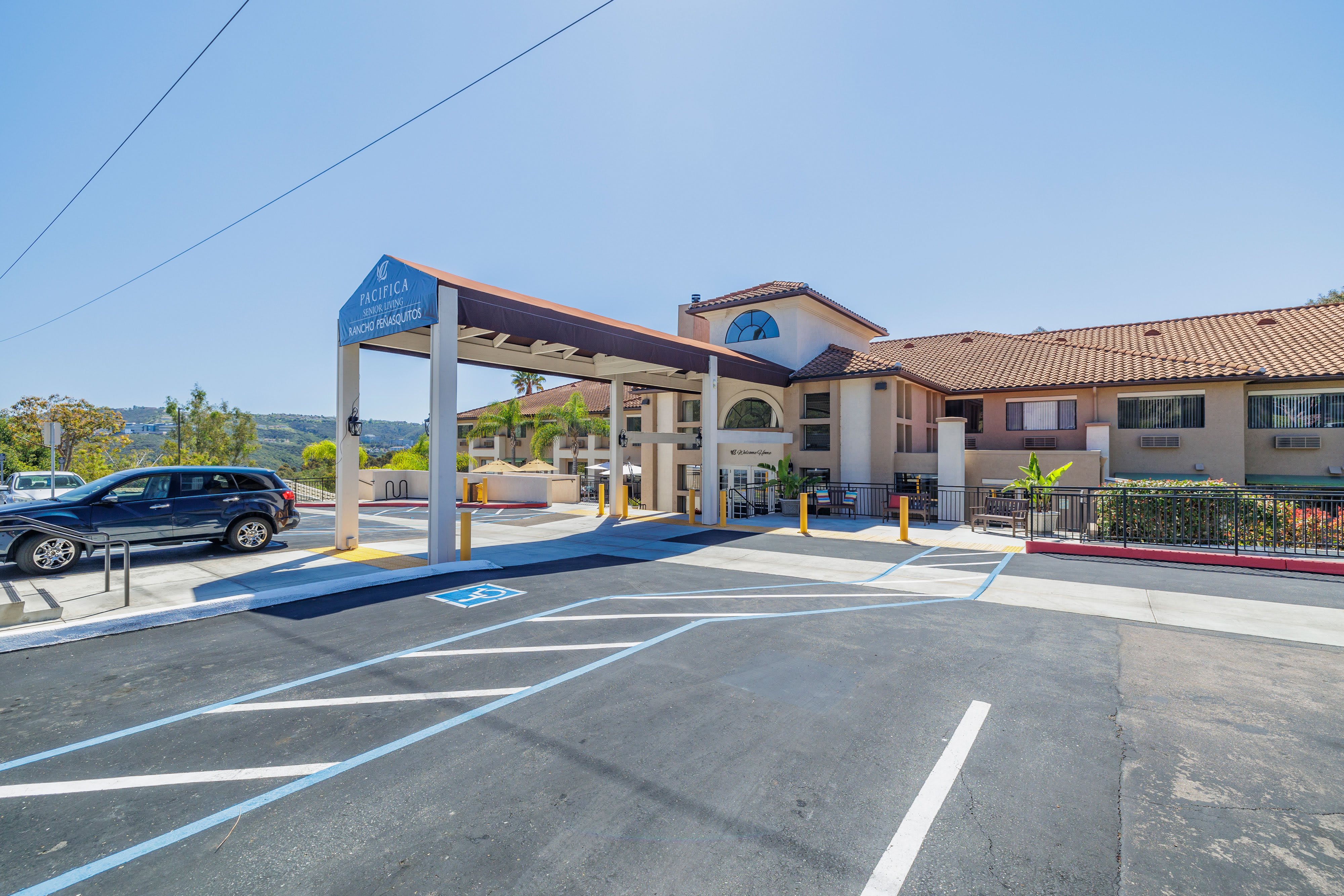 Pacifica Senior Living Rancho Penasquitos community entrance