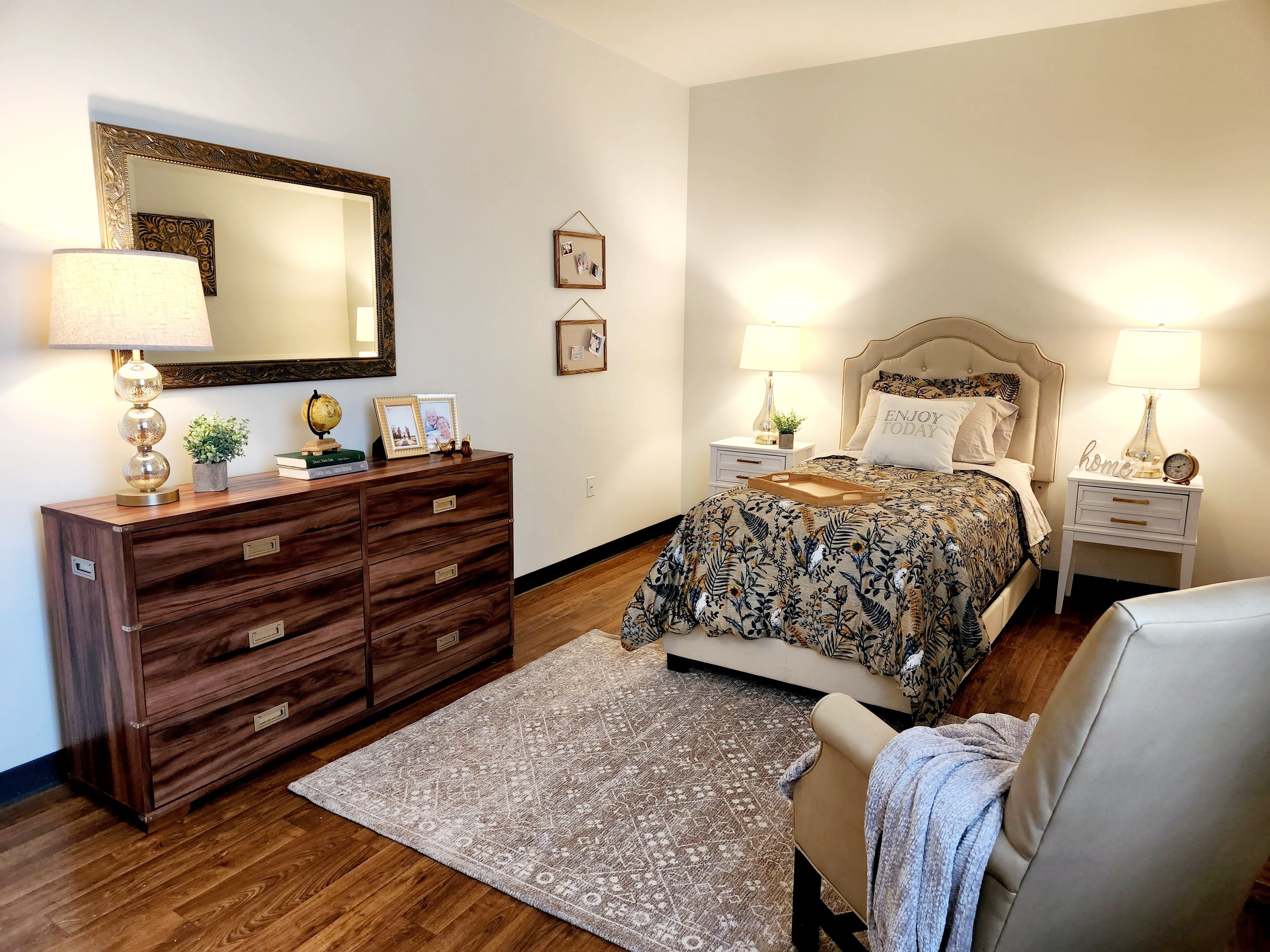 Greenfield Senior Living of Perkiomen Valley bedroom