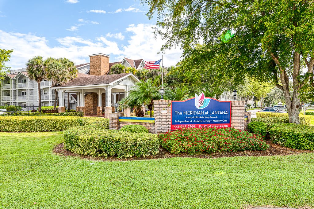 Meridian at Lantana community exterior