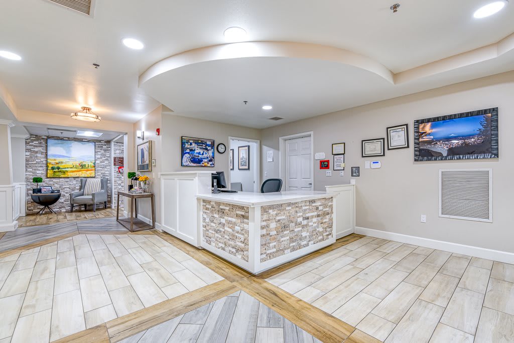 Sellwood Senior Living reception area