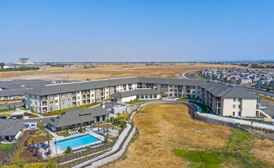 Ansel Park Independent Living aerial view of community