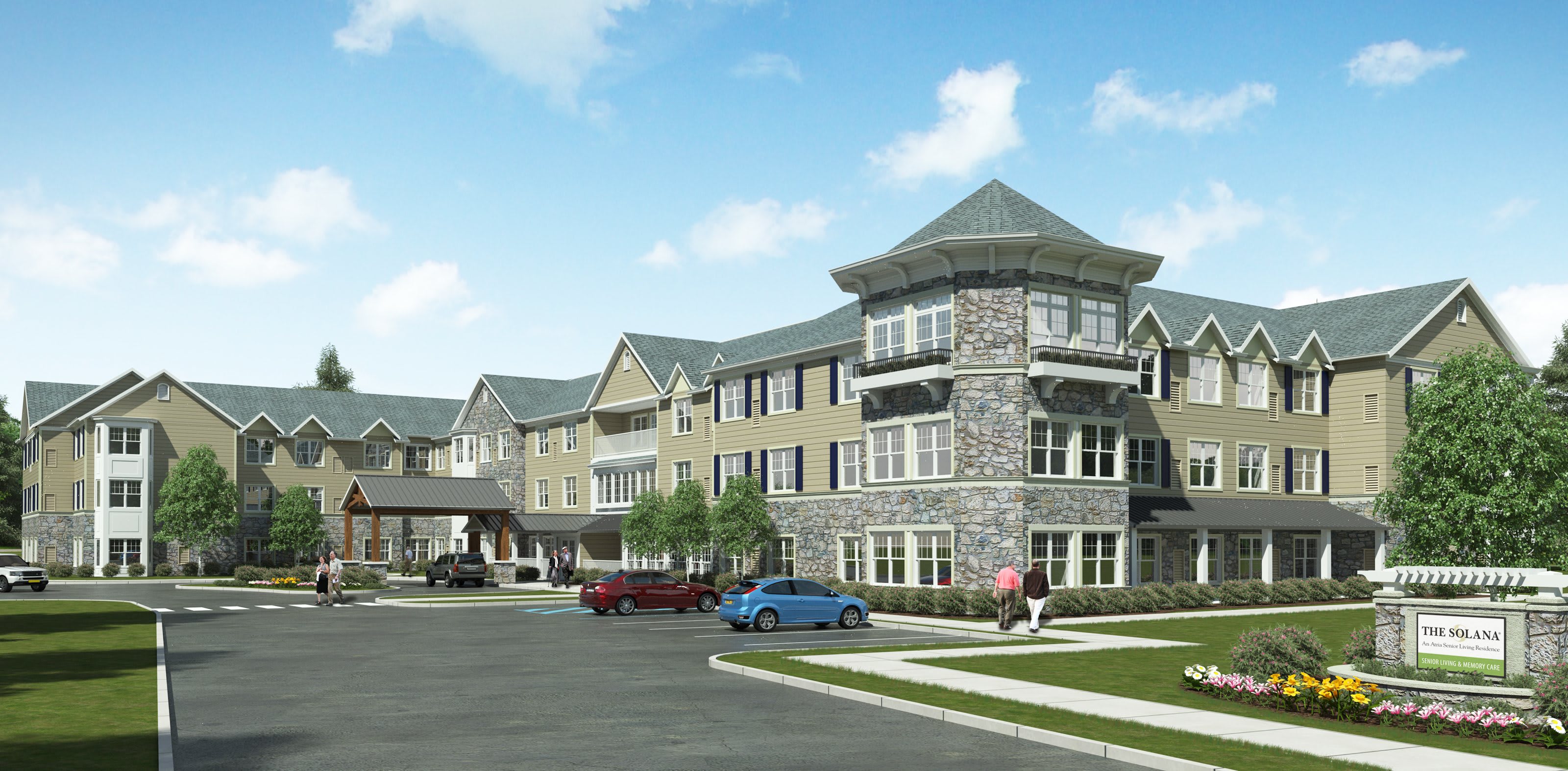 The Solana Doylestown community exterior