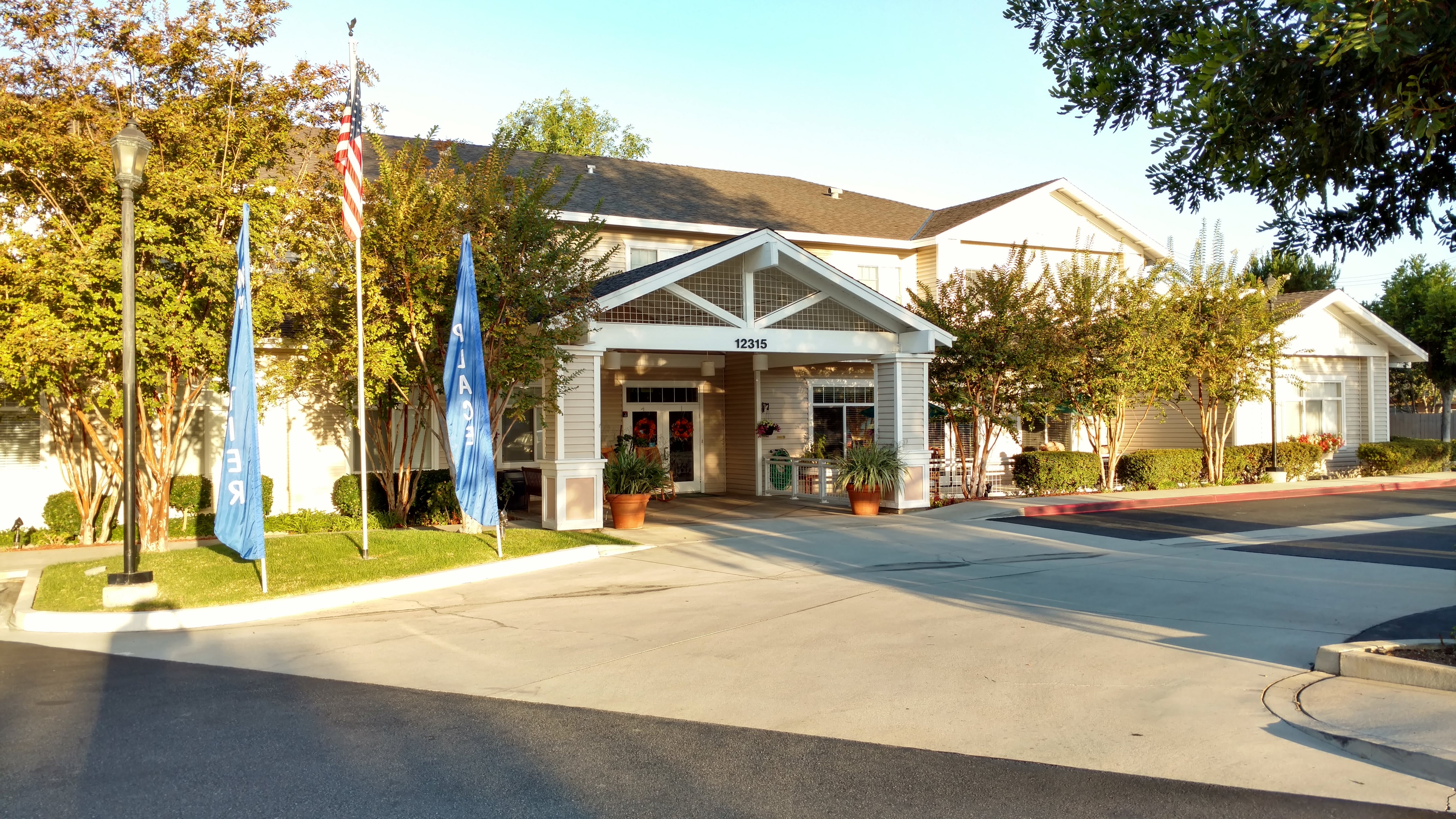 Whittier Place Senior Living community exterior