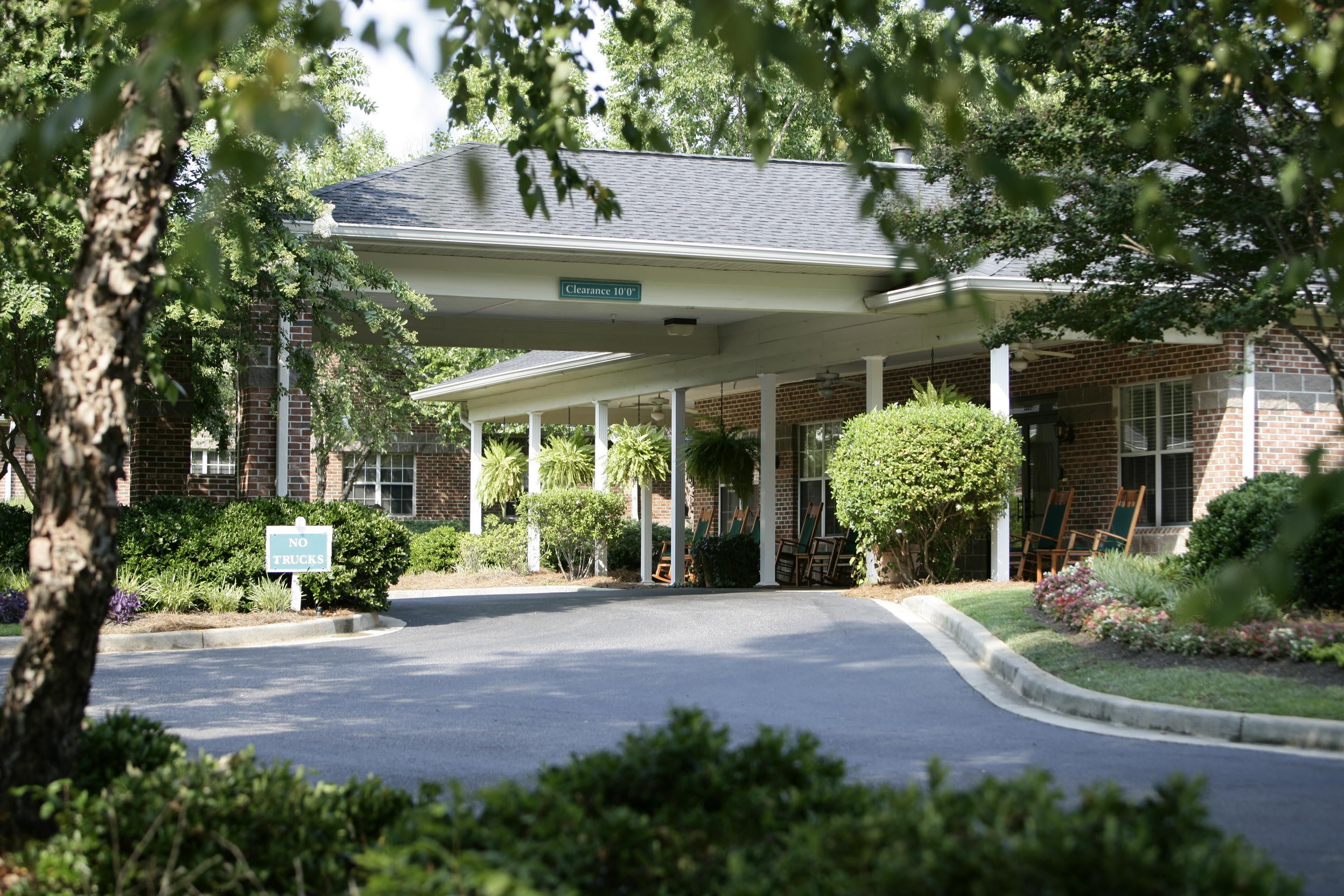 Silver Bluff Grove Senior Living Entrance