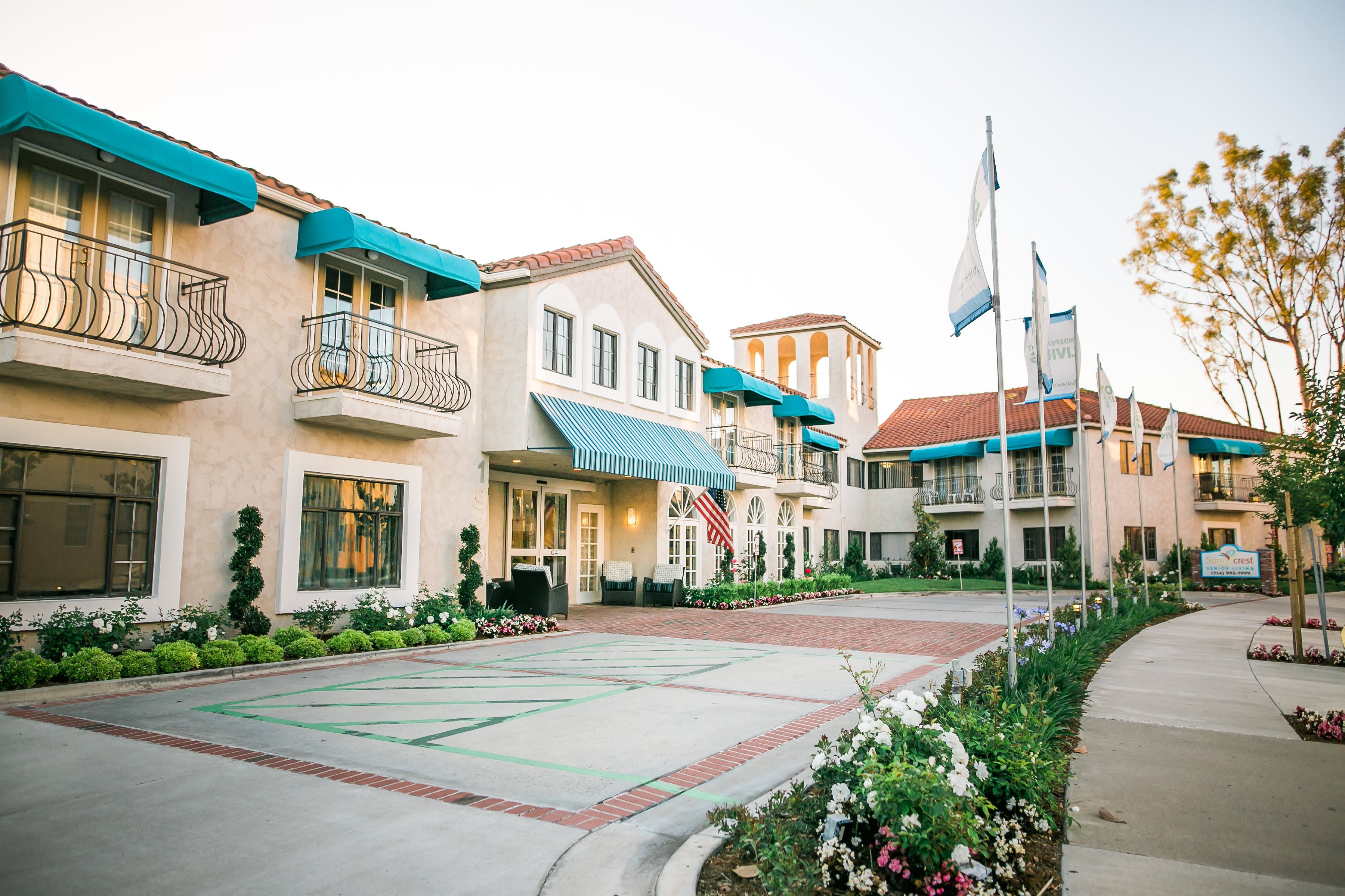 Sunnycrest Senior Living community entrance