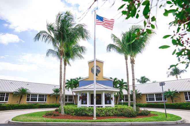 Barrington Terrace of Ft. Myers Entrance