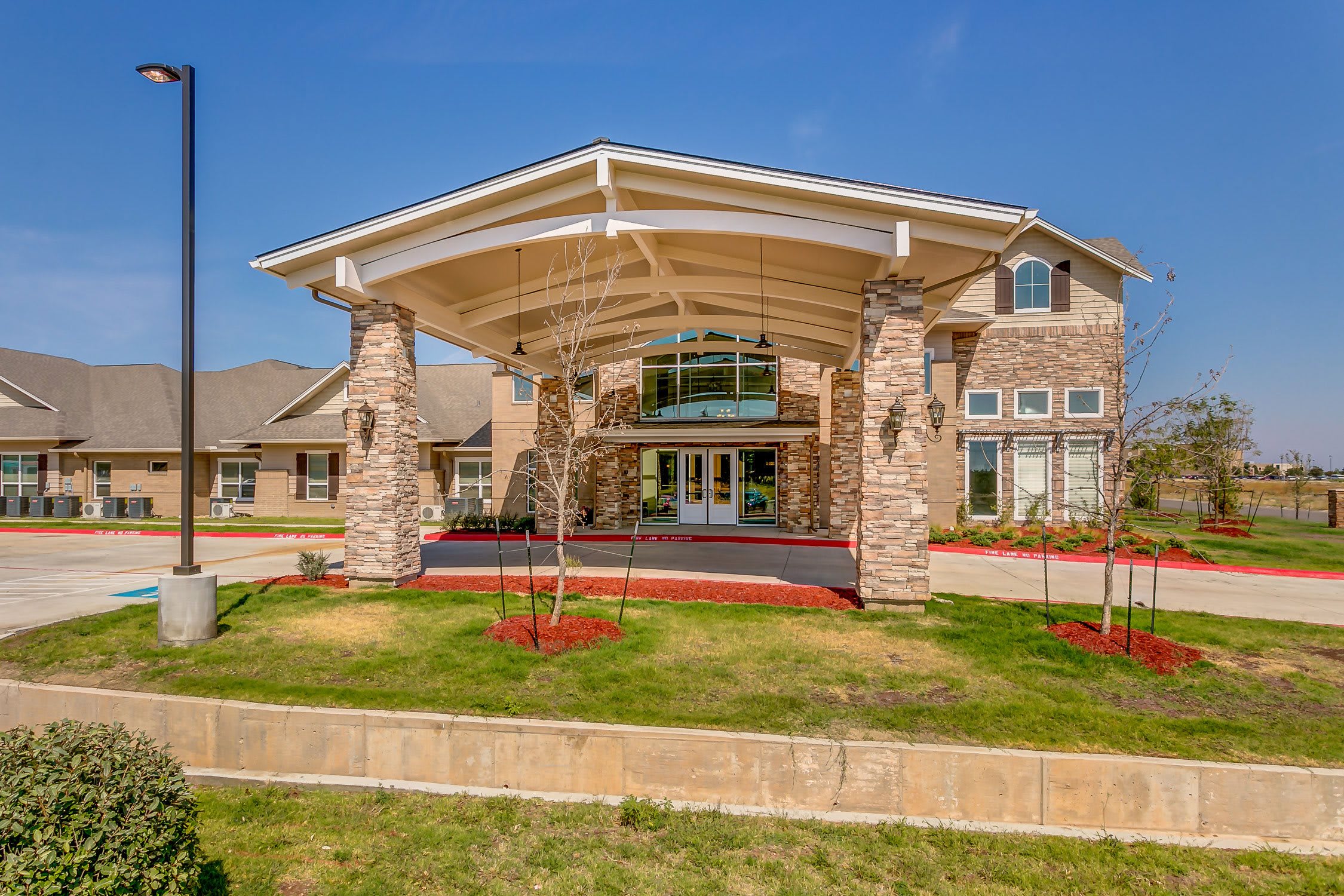 Bristol Park at Amarillo community entrance