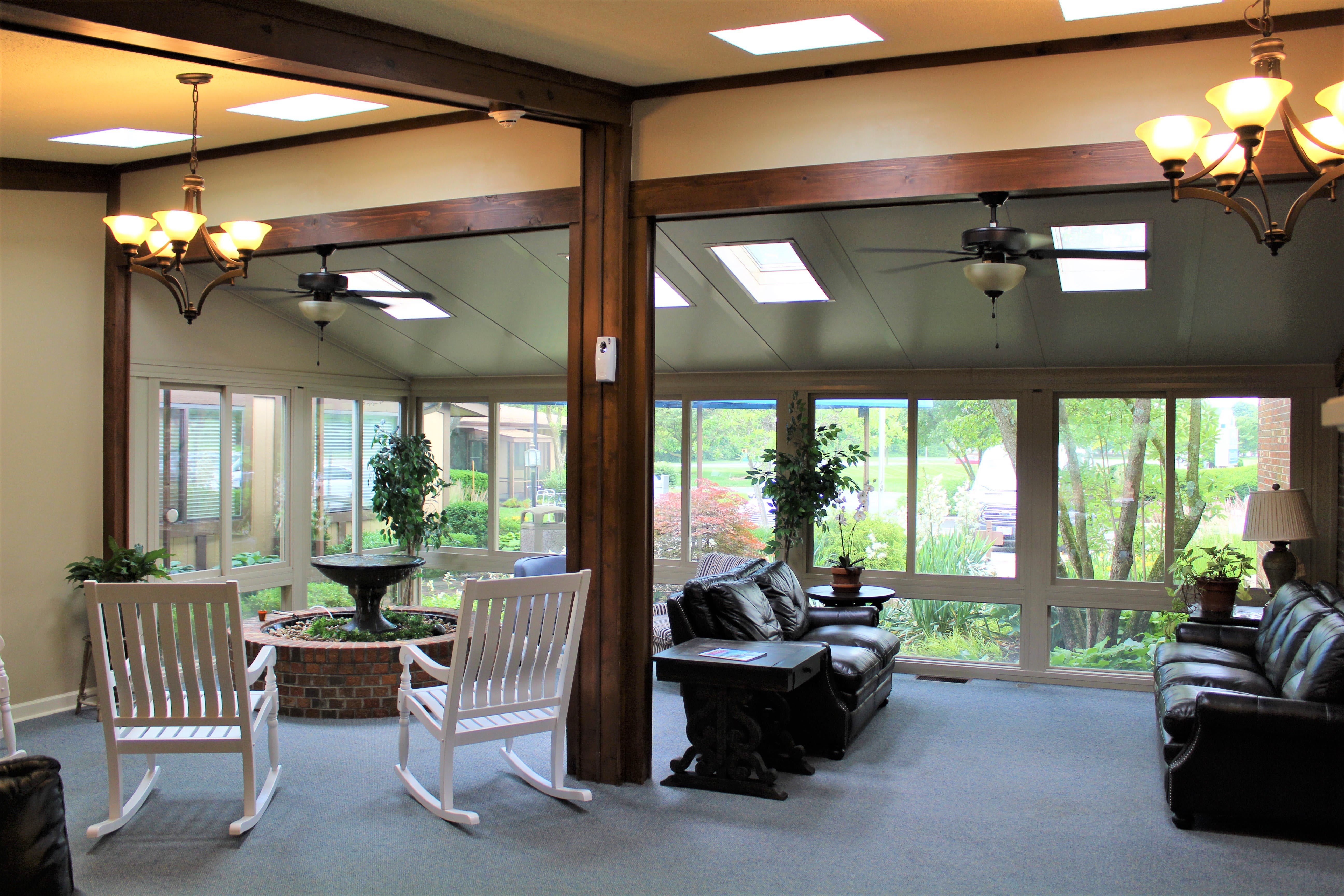 Claremont Retirement Village indoor common area