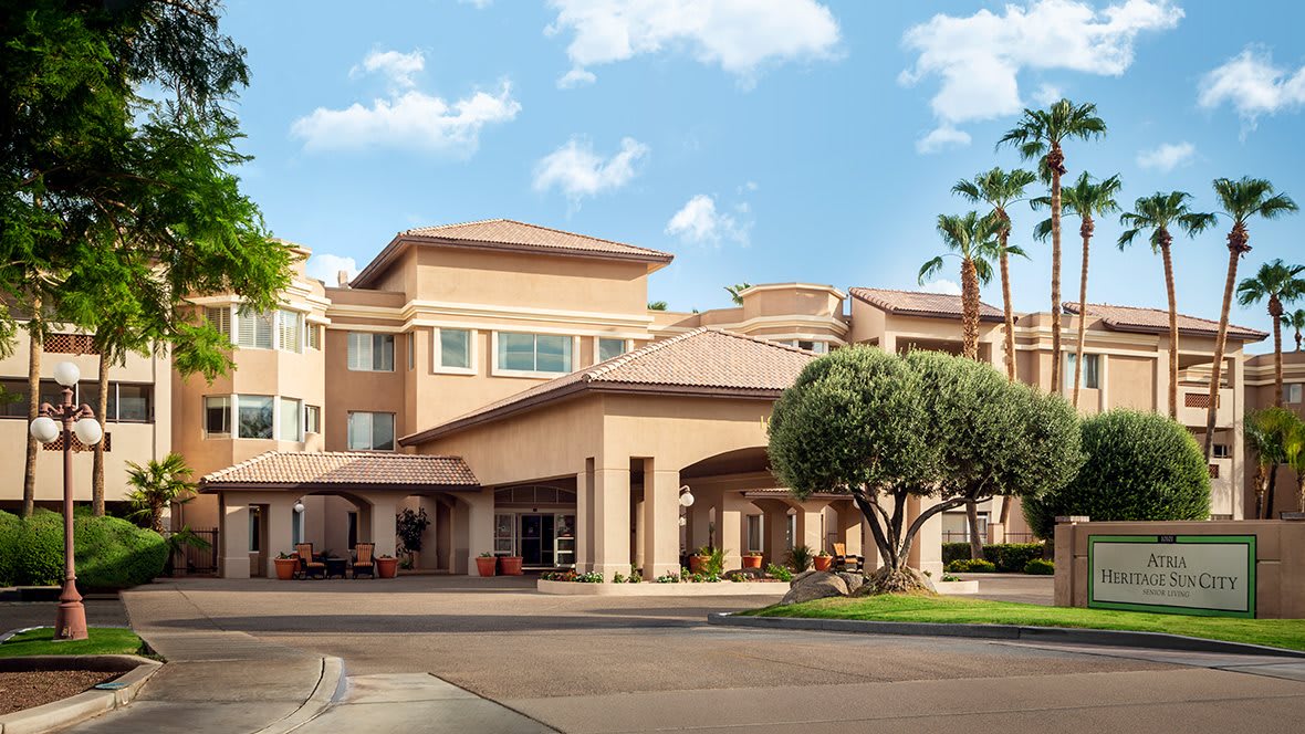 The Palms at Sun City community exterior