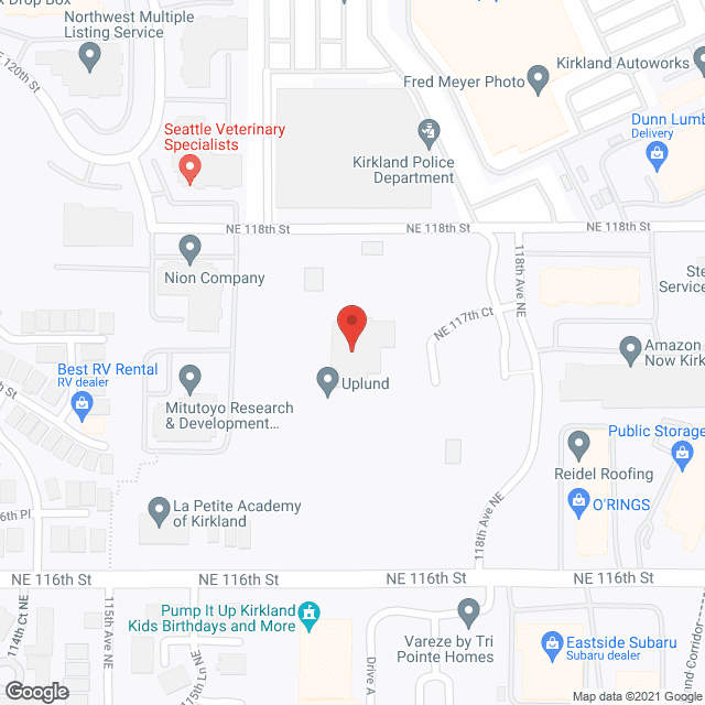 MorningStar Senior Living of Kirkland in google map