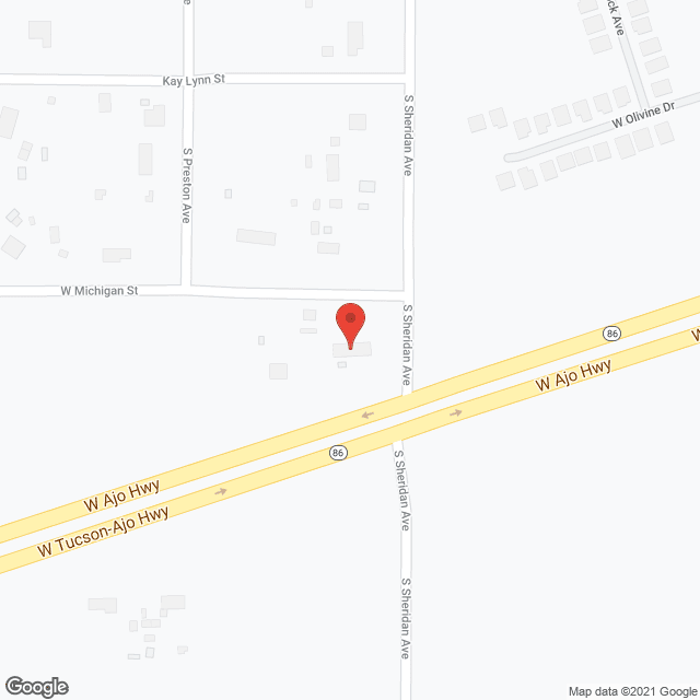 Map of the neighborhood around Heavenly Acres Assisted Living Facility LLC
