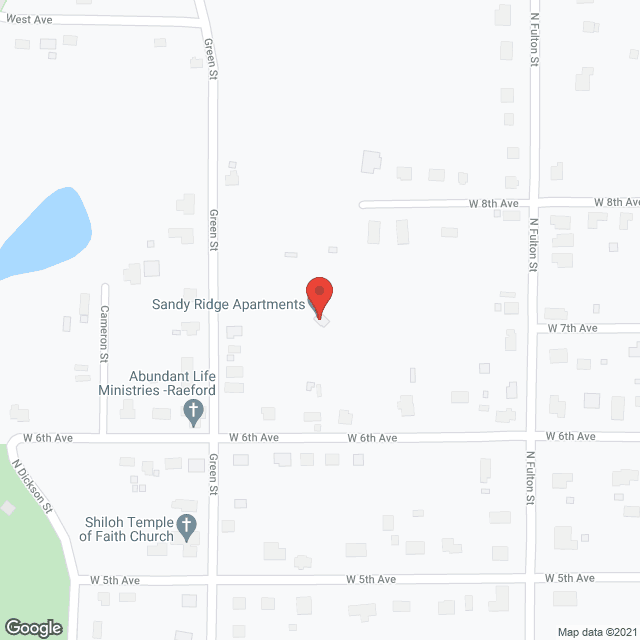 Sandy Ridge Apartments in google map