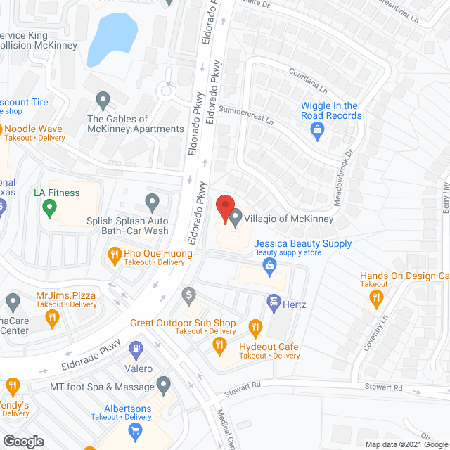 Villagio of McKinney- DUP in google map