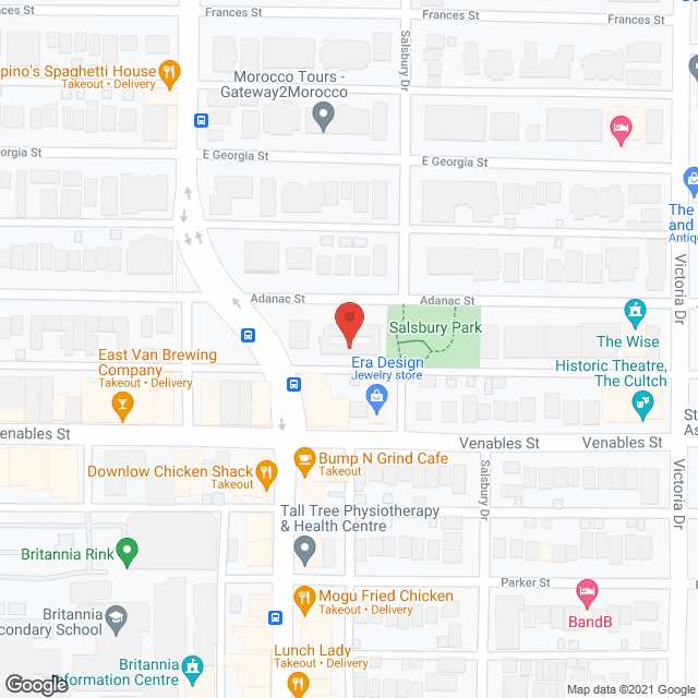 Grace MacInnis Place in google map