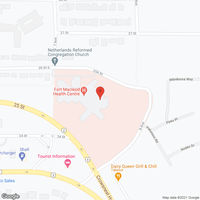 Fort Macleod Health Care Centre - Special Dev. Unit in google map