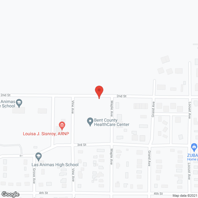 Prairie View Village of Las Animas in google map