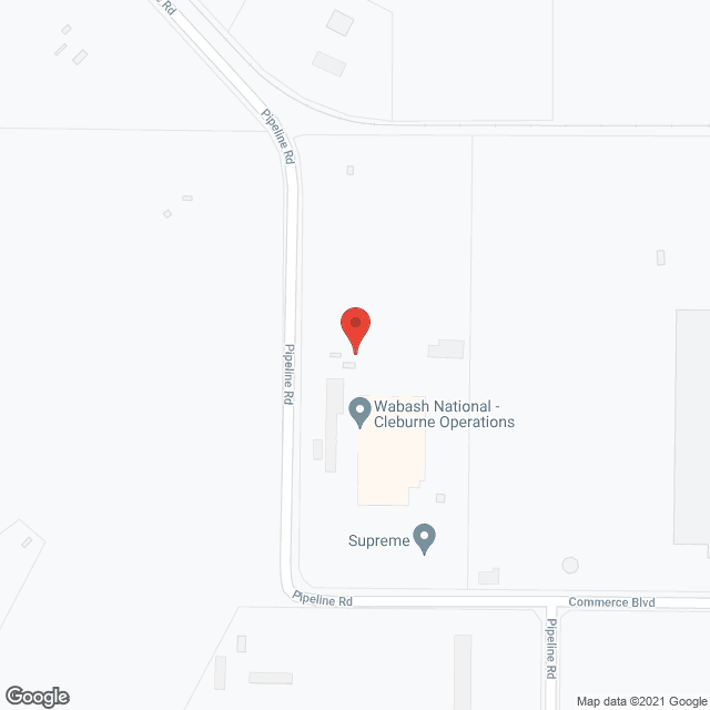 Map of the neighborhood around Buena Vista Senior's Community