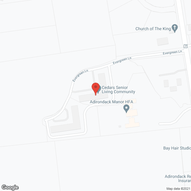 Cedars Senior Living Community in google map