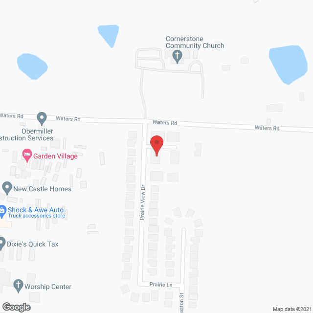 Prairie View Villas in google map