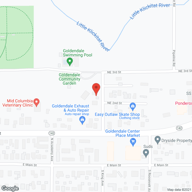 Cascade Senior Care in google map