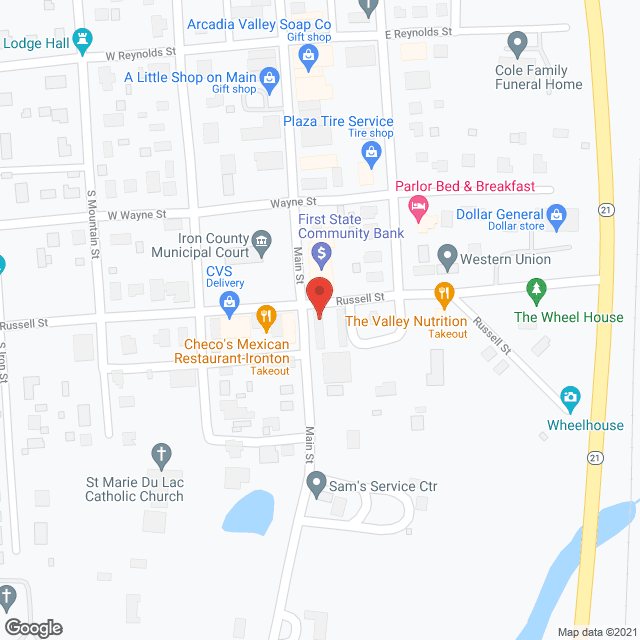 Christian Care Home in google map