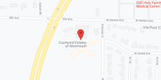 Courtyard Estates of Monmouth in google map