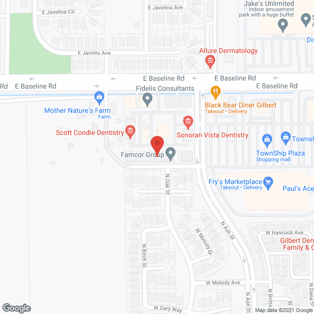 Synergy HomeCare Franchising - Parent Account in google map