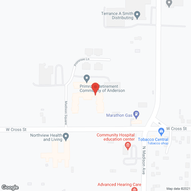 Primrose Retirement Community in google map