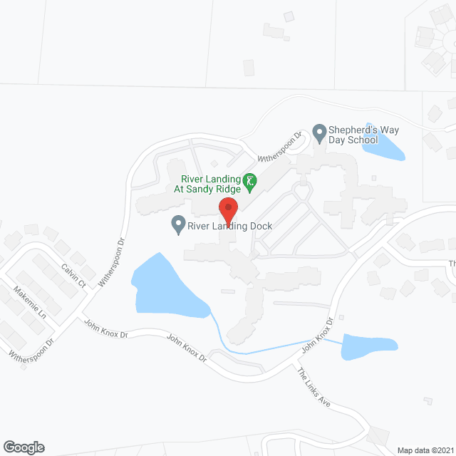 River Landing at Sandy Ridge in google map