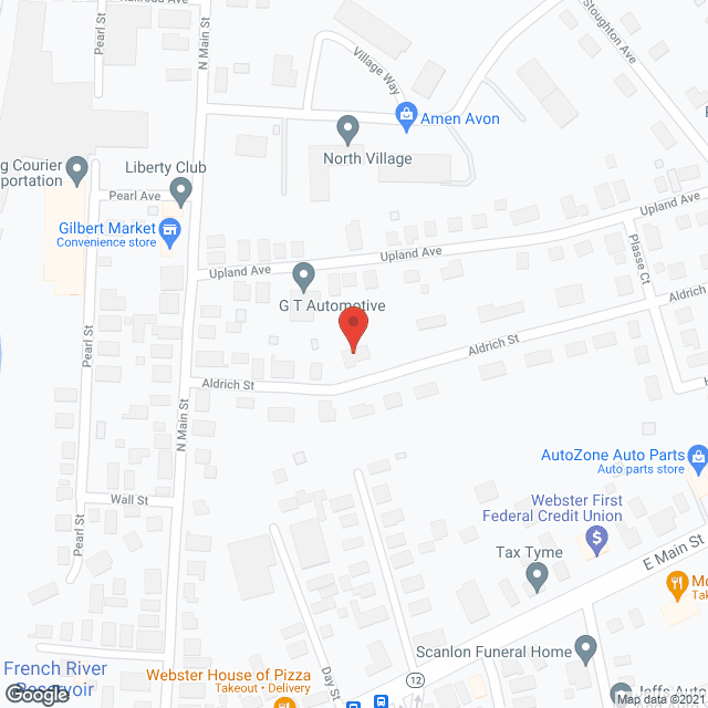 Map of the neighborhood around Golden Life Home Care