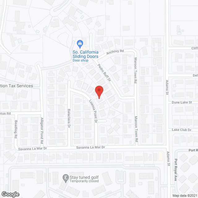 Map of the neighborhood around Family Choice Senior Care