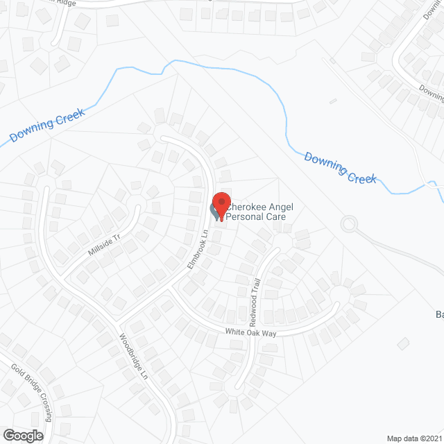 Map of the neighborhood around Cherokee Angel Personal Care Home