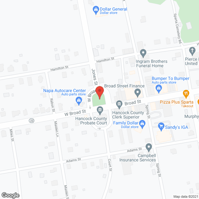 Spring Fields Personal Care Hm in google map