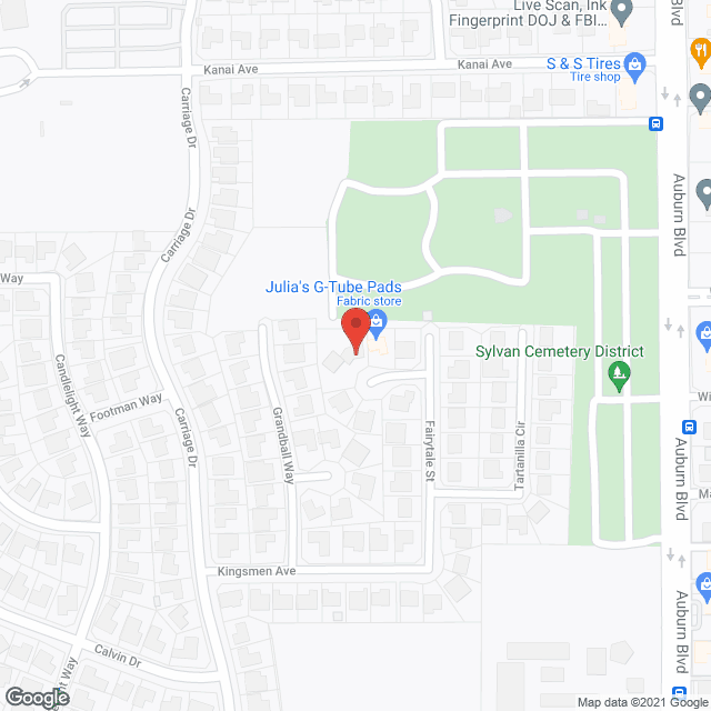 Navarro Residential Care in google map