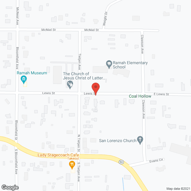 Ramah Adult Care in google map