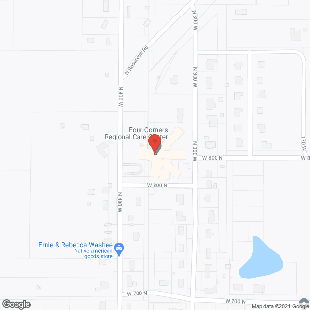 Four Corners Regional Care Ctr in google map