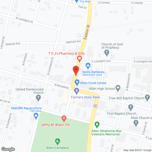 Woodland Hills Nursing Ctr in google map