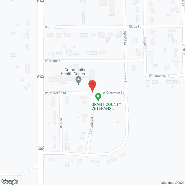 Community Health Ctr in google map