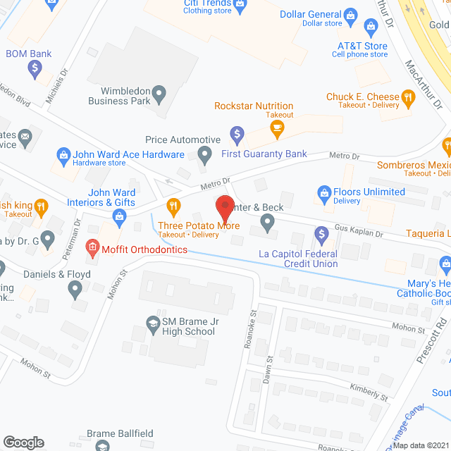 Elder Options in google map